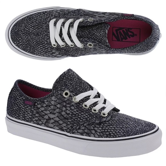 Vans Shoes - (NWOT) Vans - Camden Snake Print Sneakers